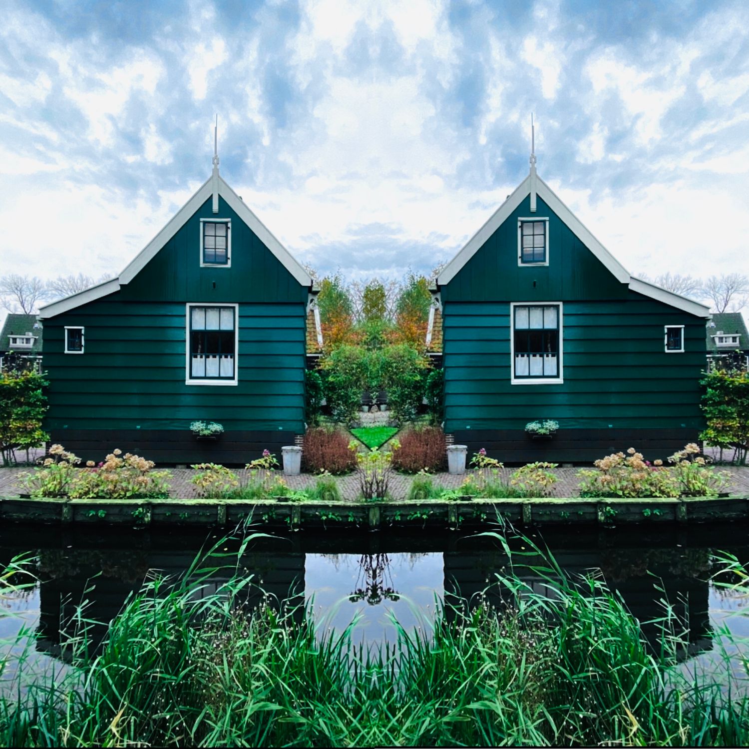 Zaanse Schans, Netherlands - 40x40 cm - limited of 3