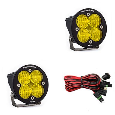 LED Light Pods Baja Amber Lens Wide Cornering Pair Squadron R Pro Baja Designs LED Light Pods Baja Amber Lens Wide Cornering Pair Squadron R Pro Baja Designs