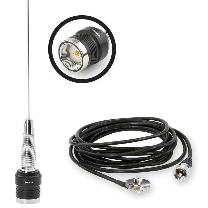 GMRS / UHF No Ground Plane (NGP) Whip Antenna Kit & NMO Mount GMRS / UHF No Ground Plane (NGP) Whip Antenna Kit & NMO Mount