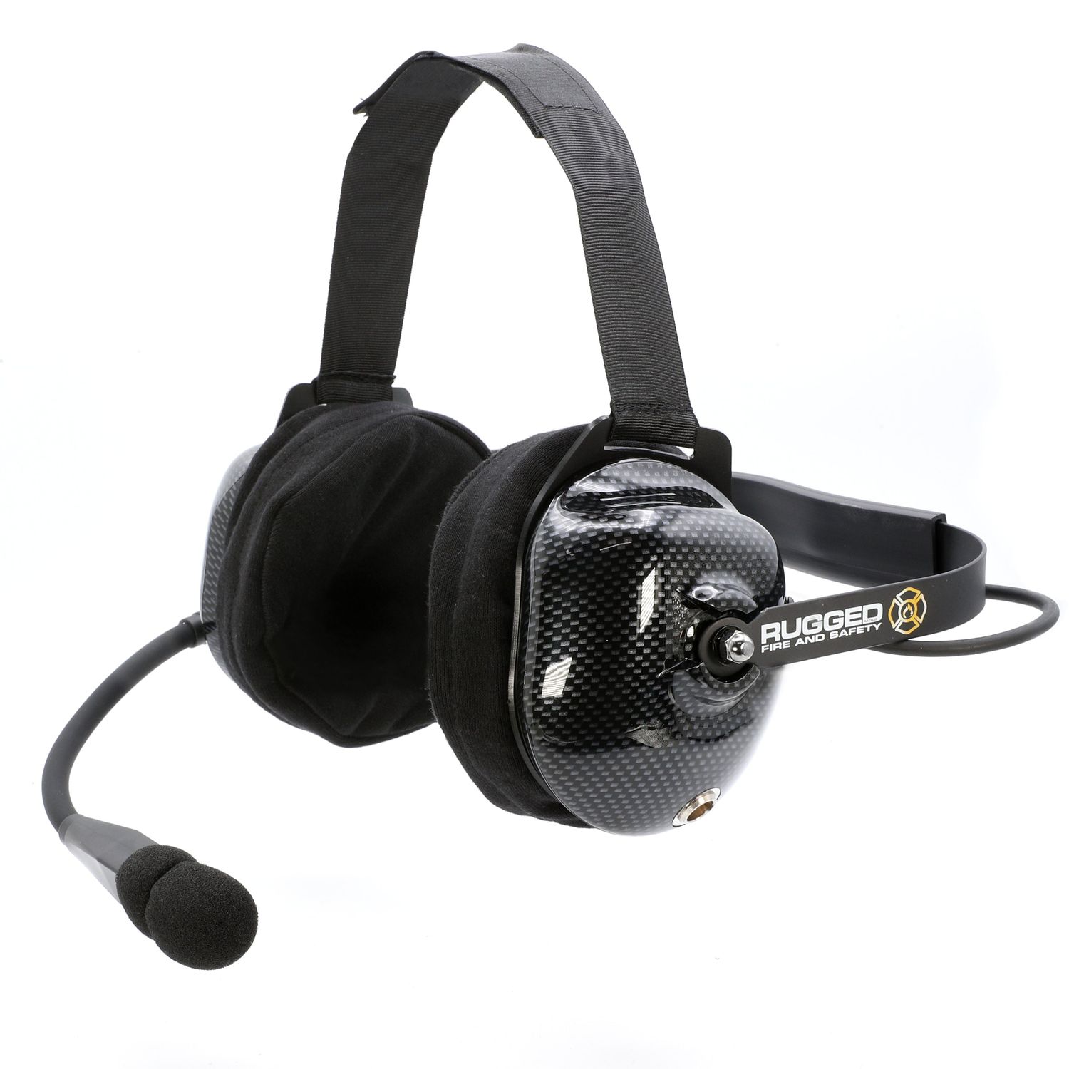 FHS Behind-The-Head Fire Safety Industrial Headset No Buttons / No Cable FHS Behind-The-Head Fire Safety Industrial Headset No Buttons / No Cable