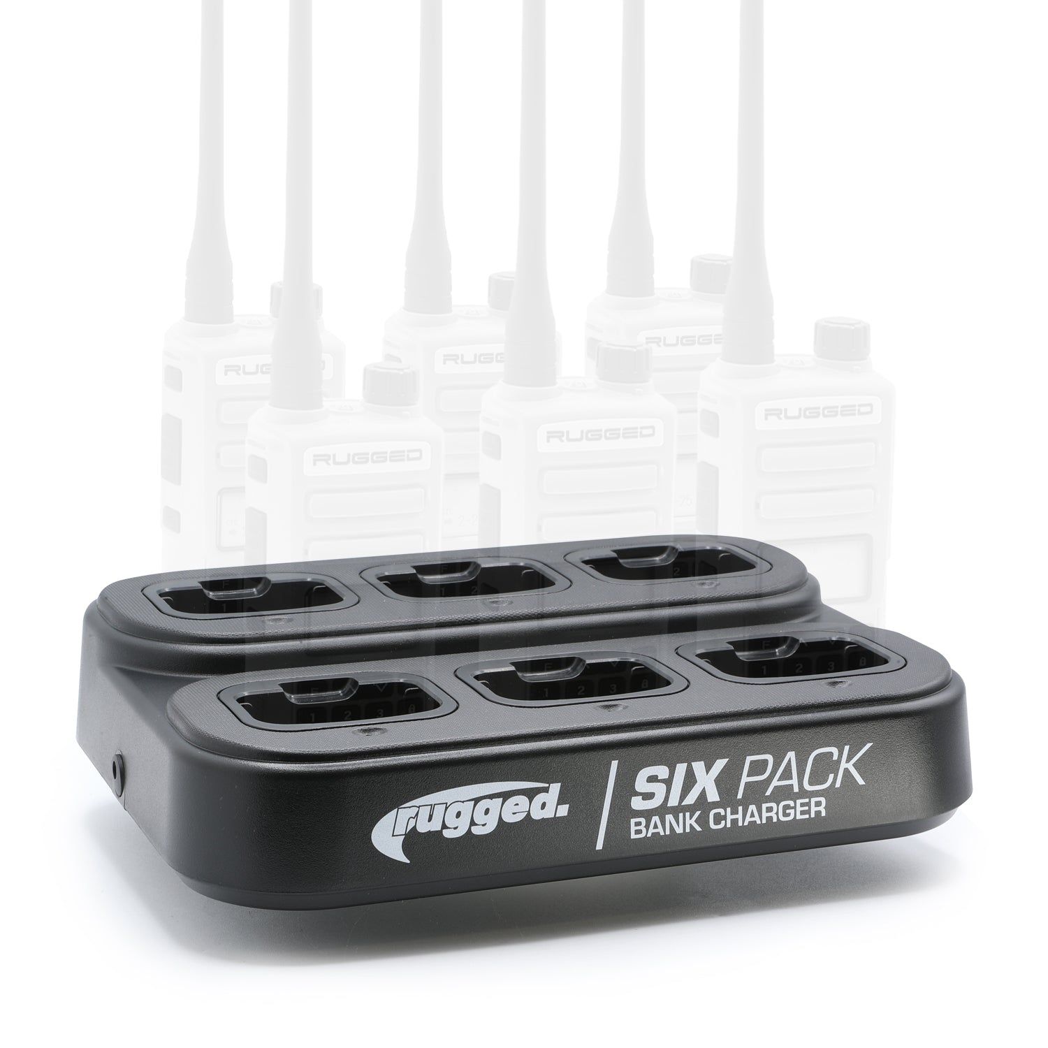 6-Pack Bank Charger for Handheld Radios R1