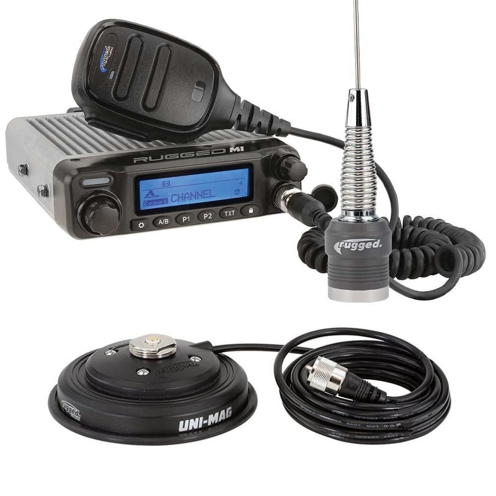 Radio Kit - Rugged M1 RACE SERIES Waterproof Mobile with Antenna - Digital and Analog Radio Kit - Rugged M1 RACE SERIES Waterproof Mobile with Antenna - Digital and Analog