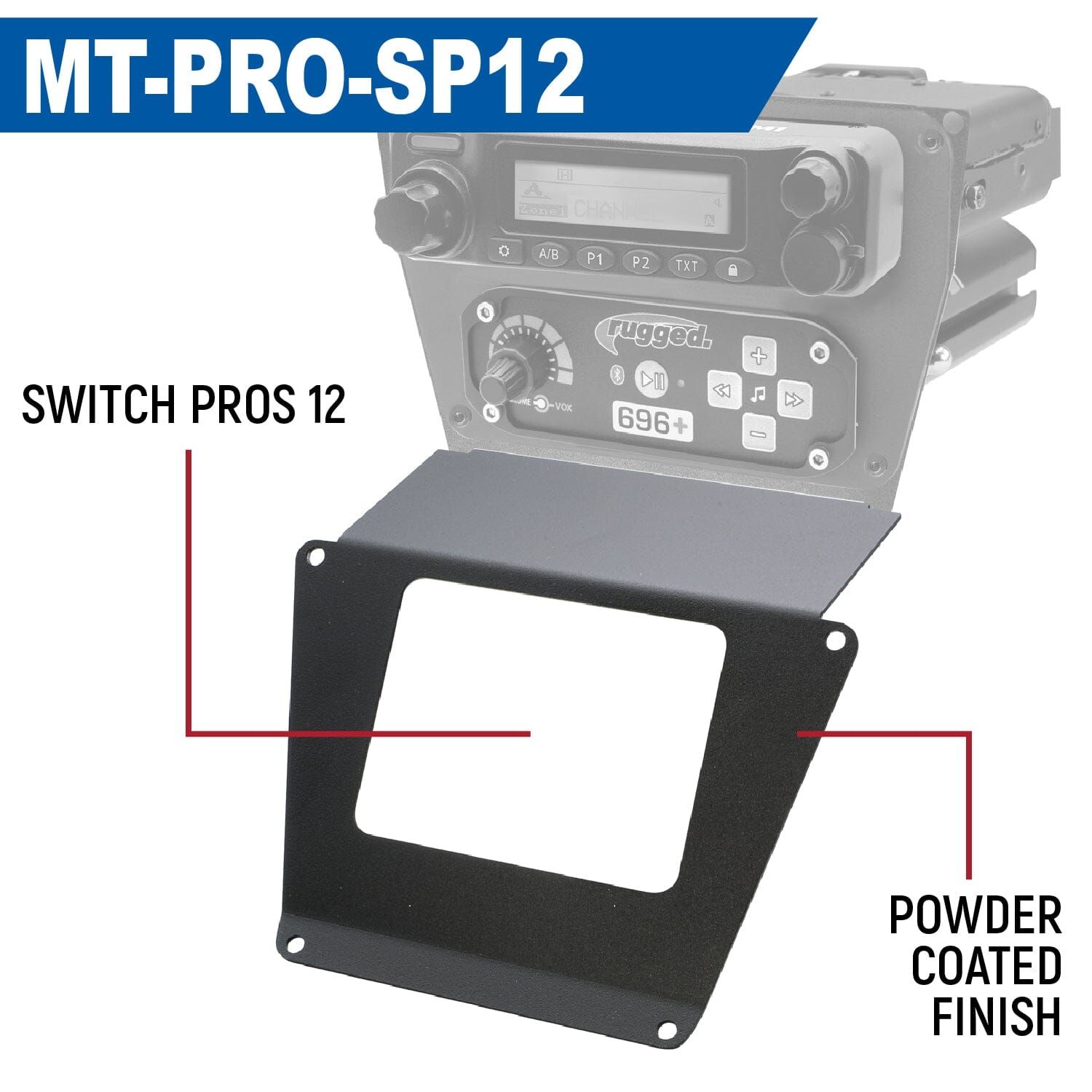 Lower Accessory Panel for Polaris RZR PRO XP RZR Turbo R and RZR PRO R Dash Mount Radio and Intercom SPOD Switch Panel Lower Accessory Panel for Polaris RZR PRO XP RZR Turbo R and RZR PRO R Dash Mount Radio and Intercom SPOD Switch Panel