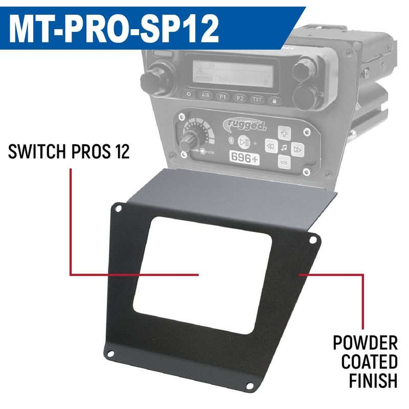 Lower Accessory Panel for Polaris RZR PRO XP RZR Turbo R and RZR PRO R Dash Mount Radio and Intercom SPOD Switch Panel Lower Accessory Panel for Polaris RZR PRO XP RZR Turbo R and RZR PRO R Dash Mount Radio and Intercom SPOD Switch Panel