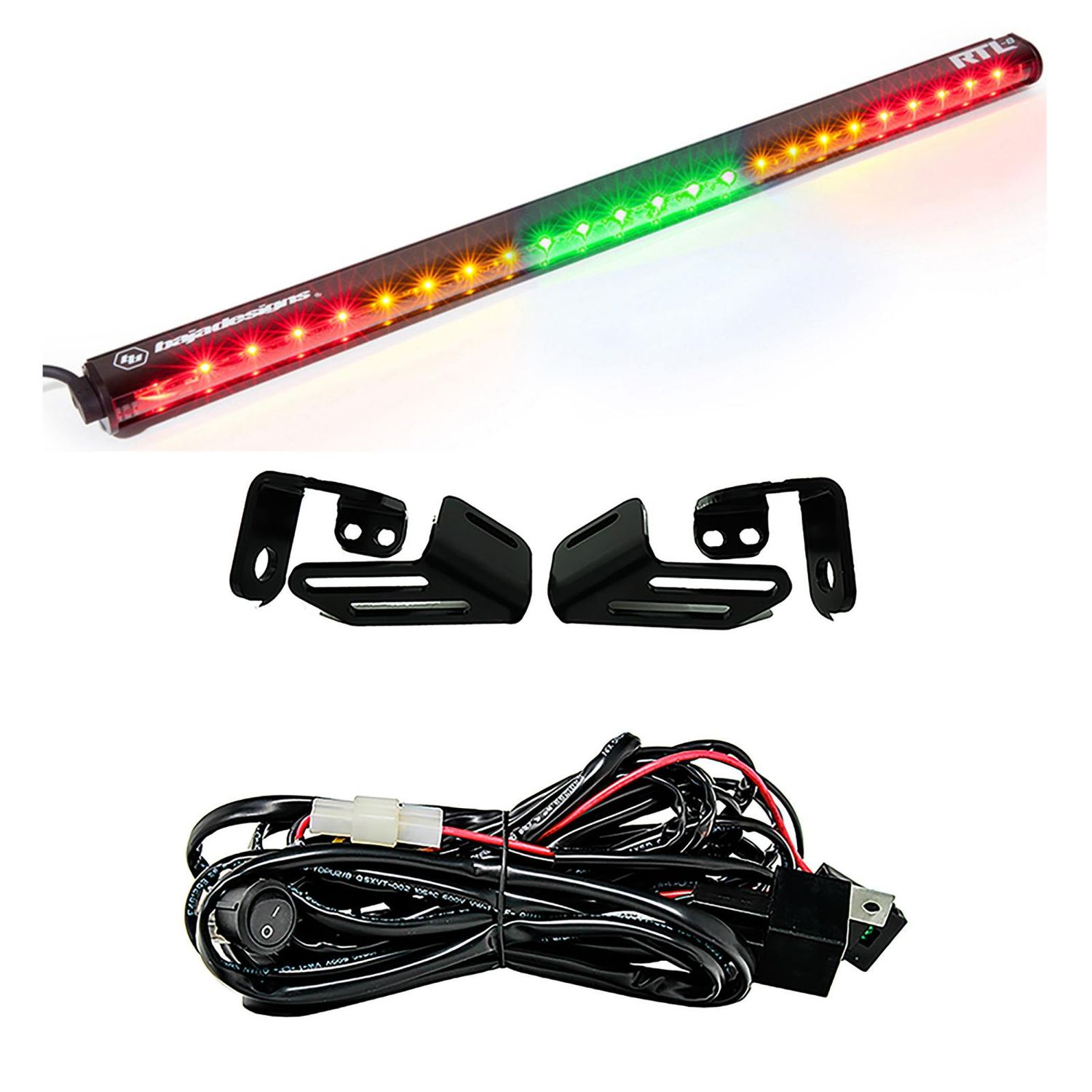 RTL 30 inch Rear Tail Light Kit 18 Wildcat XX Green No Turn Signal Baja Designs RTL 30 inch Rear Tail Light Kit 18 Wildcat XX Green No Turn Signal Baja Designs