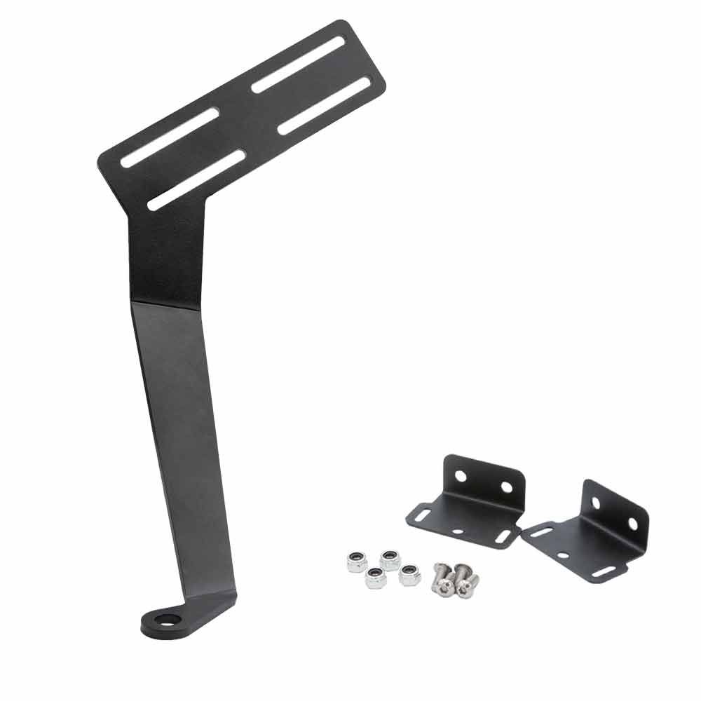 Mobile Radio Mount for Jeep JK TJ LJ • 2 Door Only • Passenger Side Interior