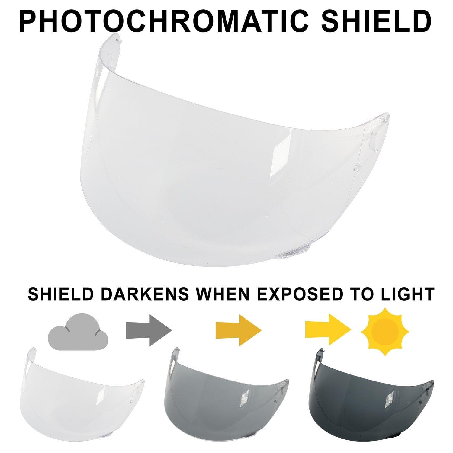 MRC Helmet Replacement Face Shields Dark Smoke