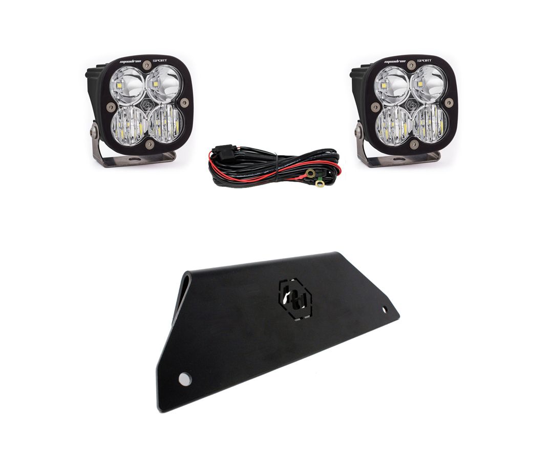 Polaris RZR Pro XP Lower Bumper LED Light Kit Sport D/C Clear Baja Design Polaris RZR Pro XP Lower Bumper LED Light Kit Sport D/C Clear Baja Design