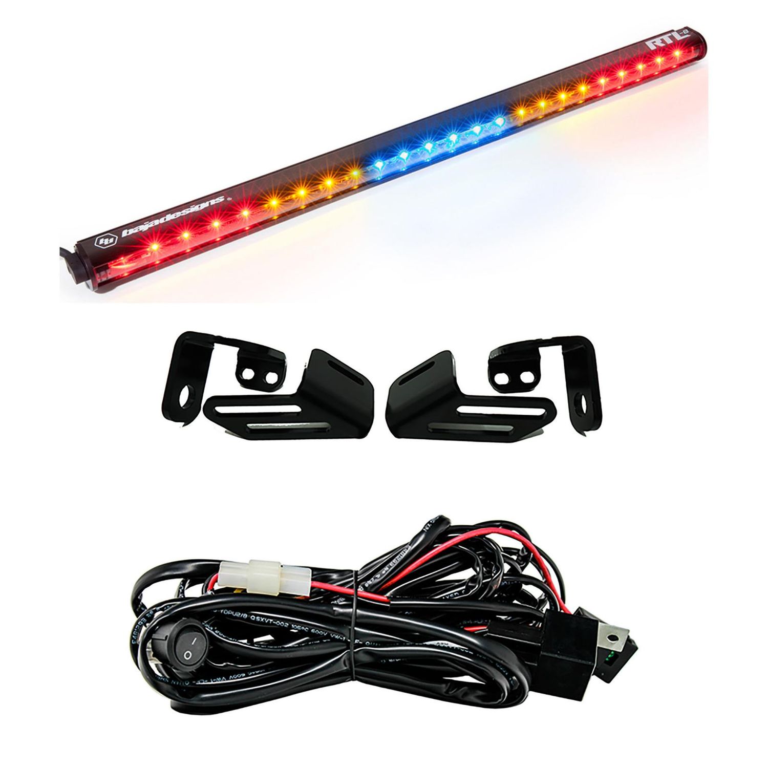 RTL 30 inch Rear Tail Light Kit 18 Wildcat XX Blue No Turn Signal Baja Designs RTL 30 inch Rear Tail Light Kit 18 Wildcat XX Blue No Turn Signal Baja Designs