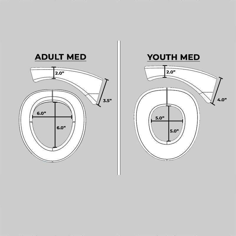 NecksGen UTV Helmet Support for Recreation Adult Medium