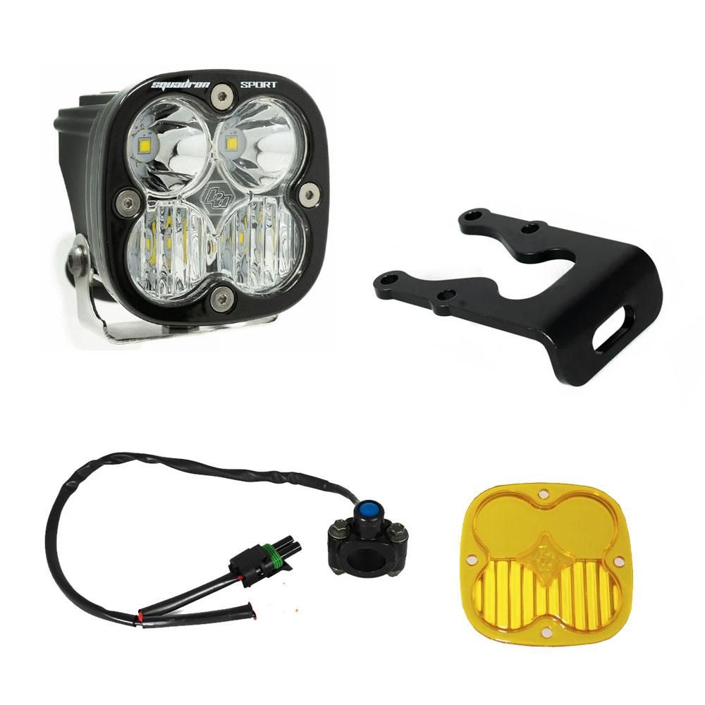 Sur-Ron/Talaria Squadron Sport Headlight Kit For 18 24 Sur-ron Light Bee X 22-24 Talaria Sting MX3-MX4 Baja Designs Sur-Ron/Talaria Squadron Sport Headlight Kit For 18 24 Sur-ron Light Bee X 22-24 Talaria Sting MX3-MX4 Baja Designs