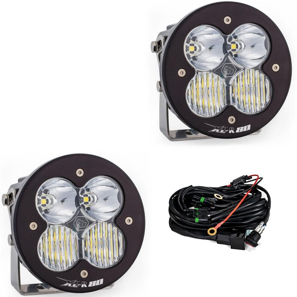 LED Light Pods Driving Combo Pattern Pair XL R 80 Series Baja Designs LED Light Pods Driving Combo Pattern Pair XL R 80 Series Baja Designs