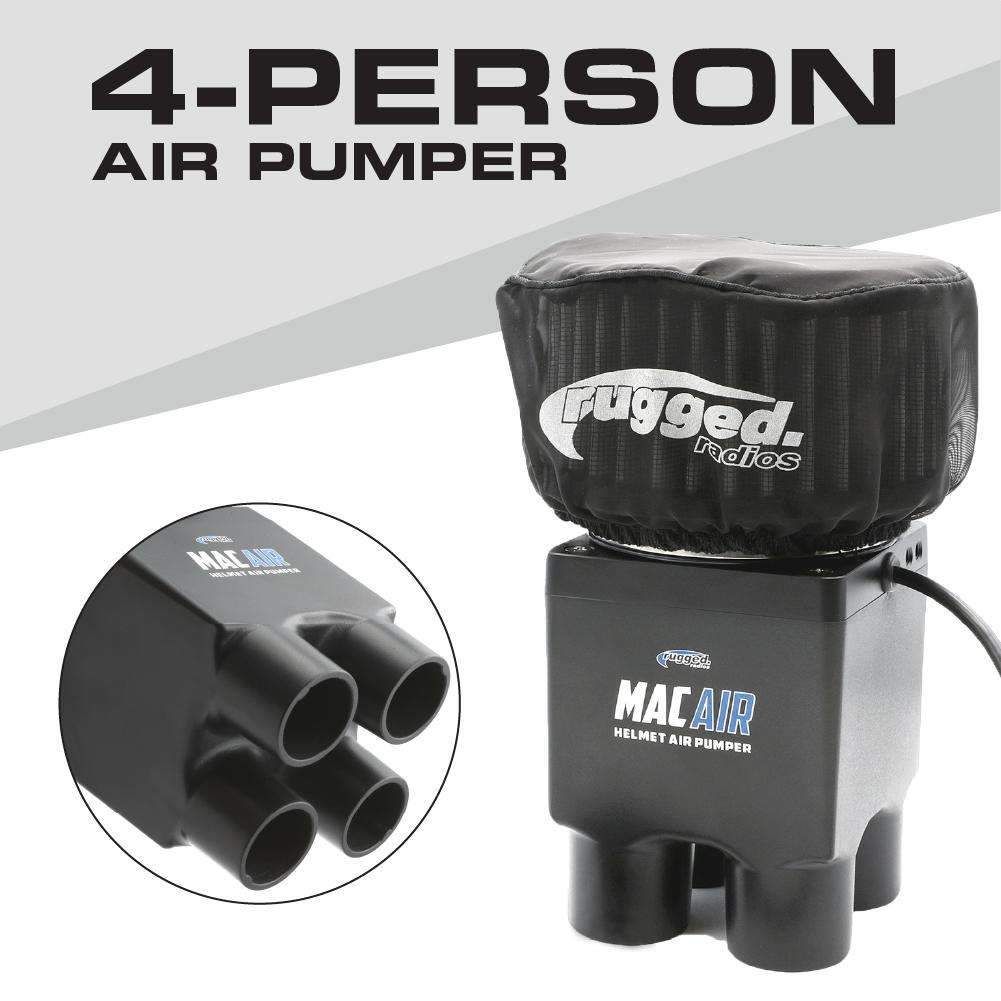 MAC Air 4-Person Helmet Air Pumper (Pumper Only) MAC Air 4-Person Helmet Air Pumper (Pumper Only)