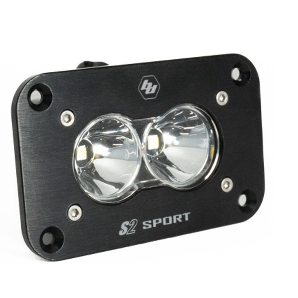 LED Work Light Clear Lens Spot Pattern Flush Mount Each S2 Sport Baja Designs LED Work Light Clear Lens Spot Pattern Flush Mount Each S2 Sport Baja Designs