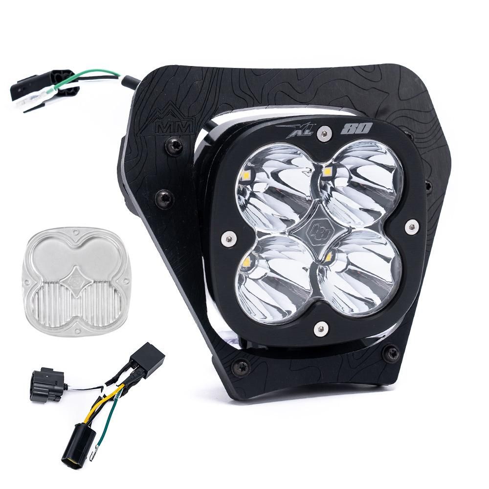 KTM XL80 D/C Headlight Kit w/ Hi-Low Harness 2024 350 EXC-F 500 EXC-F Spot Clear KTM XL80 D/C Headlight Kit w/ Hi-Low Harness 2024 350 EXC-F 500 EXC-F Spot Clear