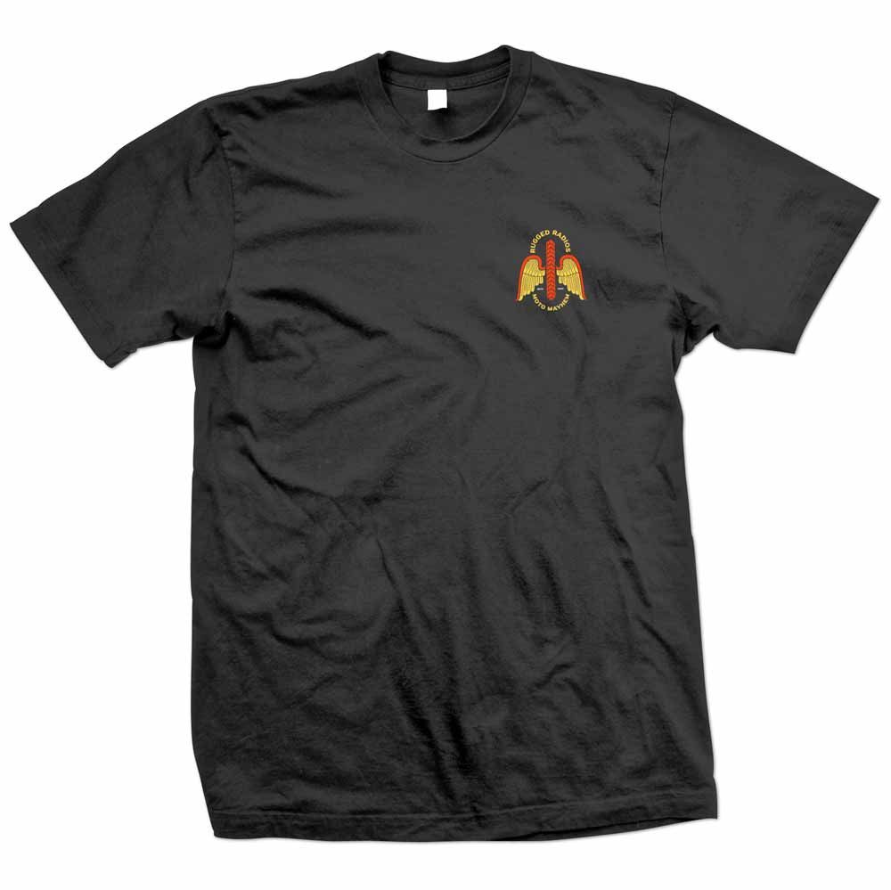 Rugged Radios MOTO MAYHEM T-Shirt - Black MD Rugged Radios MOTO MAYHEM T-Shirt - Black MD