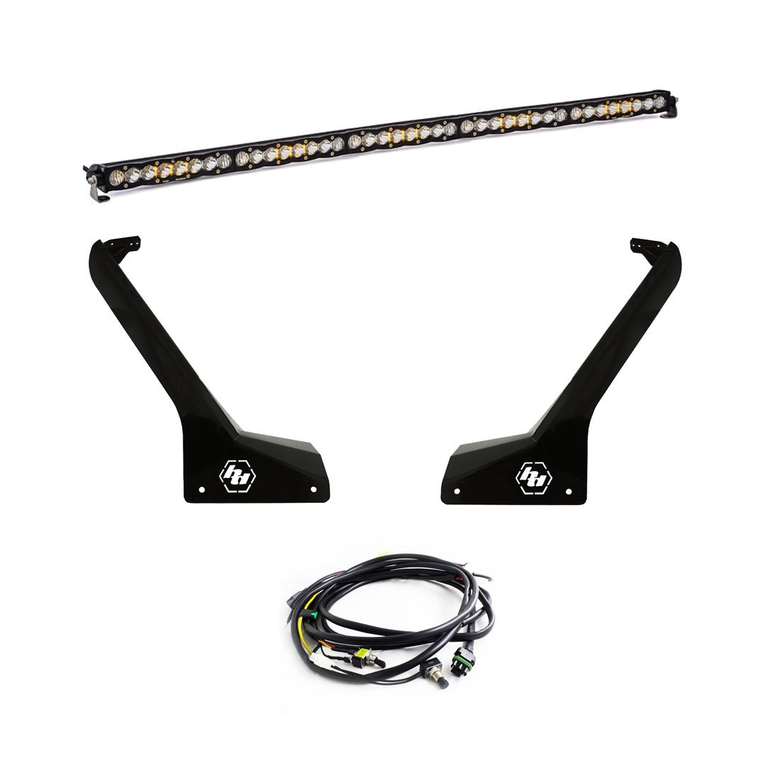 Jeep JL/JT Roof Bar LED Light Kit 50 Inch S8 Baja Designs Jeep JL/JT Roof Bar LED Light Kit 50 Inch S8 Baja Designs
