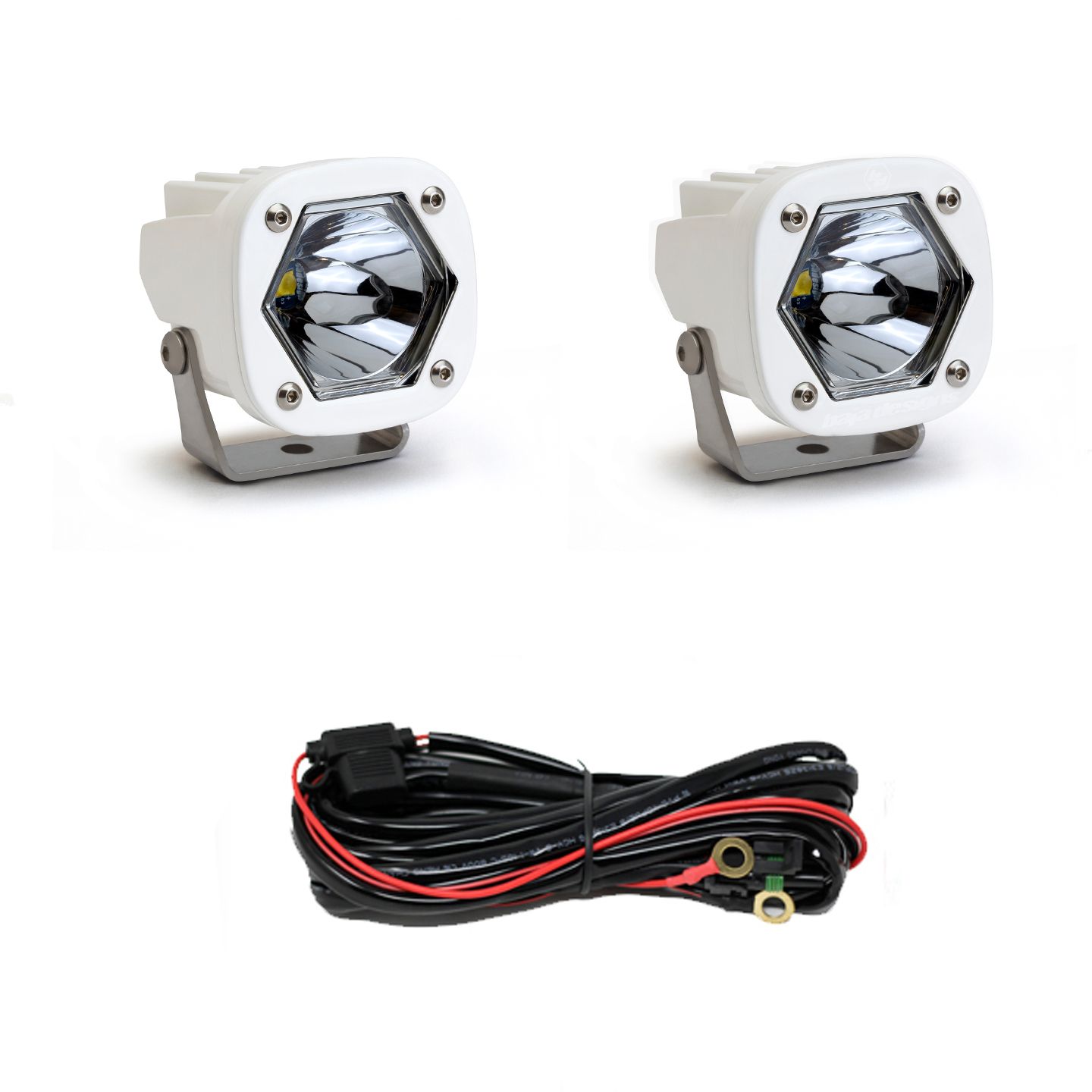 LED Light Pods SI Spot White Pair Baja Designs LED Light Pods SI Spot White Pair Baja Designs
