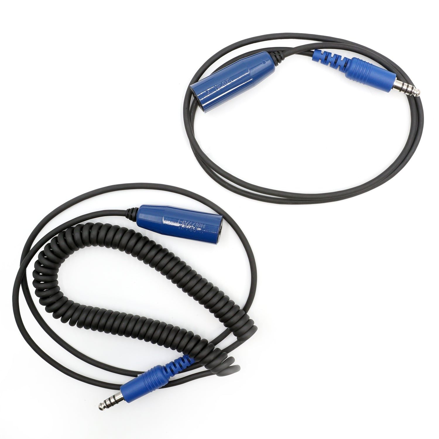 RUGGED Wired Headset or Helmet Kit Extension Cables Straight Cord