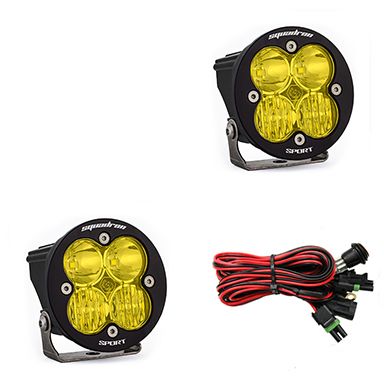 LED Light Pods Baja Amber Lens Driving/Combo Pair Squadron R Sport Baja Designs LED Light Pods Baja Amber Lens Driving/Combo Pair Squadron R Sport Baja Designs