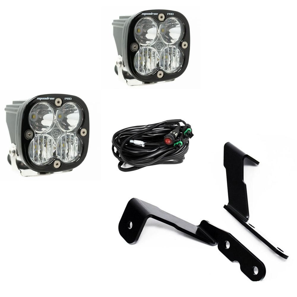 GM Silverado/Sierra (2007-2013) A-Pillar Kit Squadron Pro Lights Baja Designs GM Silverado/Sierra (2007-2013) A-Pillar Kit Squadron Pro Lights Baja Designs