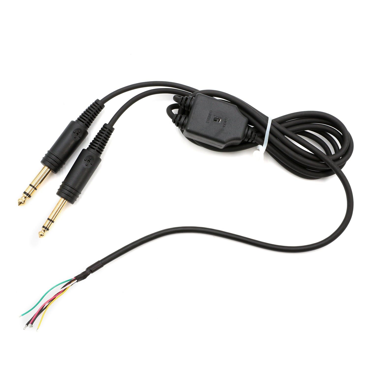 Replacement Mono/Stereo Cable for RA900 General Aviation Pilot Headsets Replacement Mono/Stereo Cable for RA900 General Aviation Pilot Headsets
