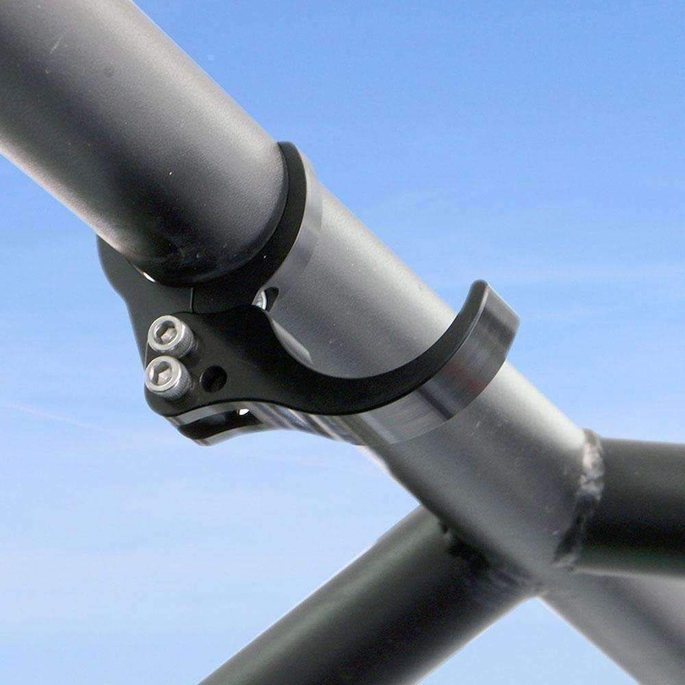 Helmet Hanger with Bar Mount 1.25  Inches Tube Diameter