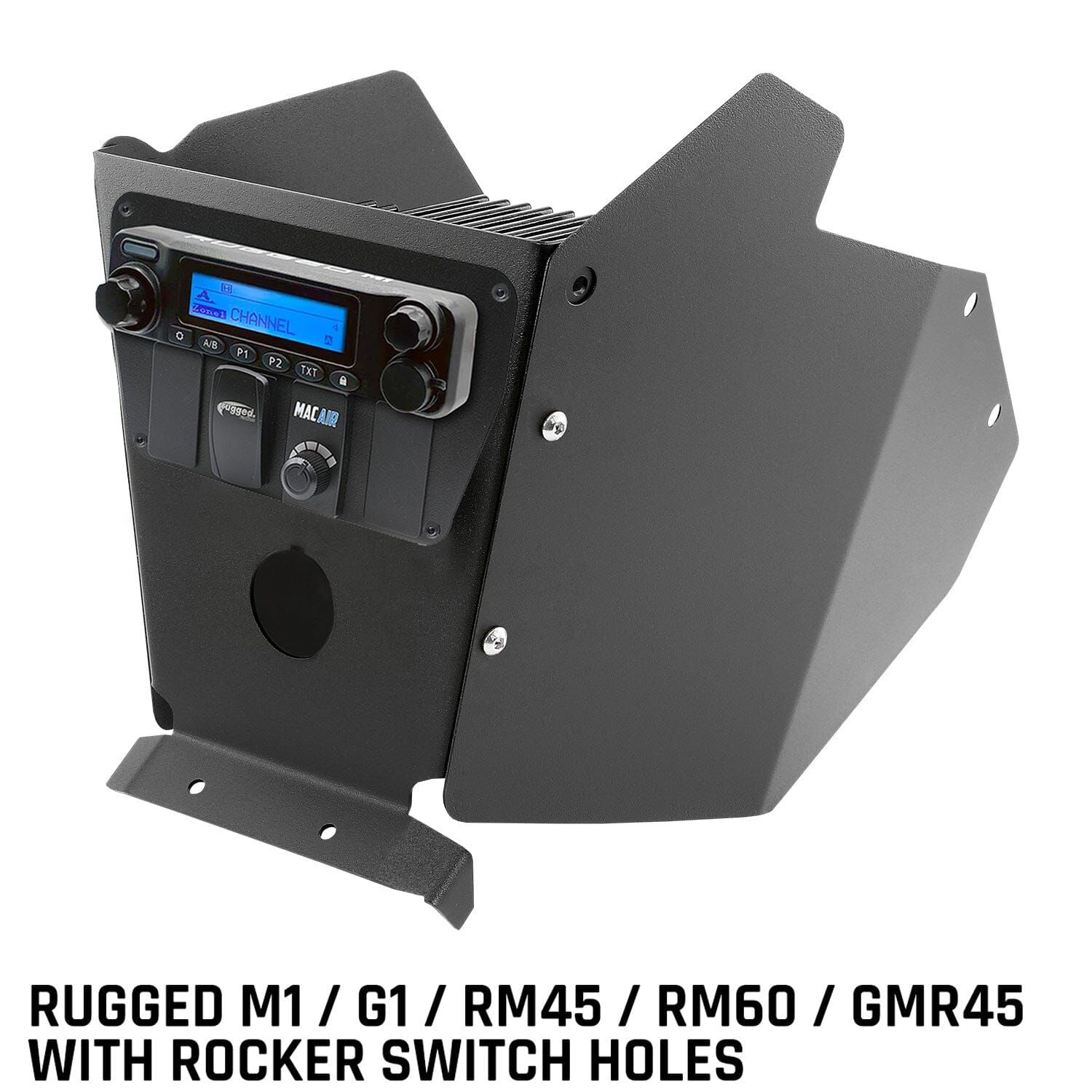 Can-Am X3 Mounting Kit with Multi Mount and Side Panels Rugged M1/G1/G4/RM45/RM60/GMR45 with Switch Holes Can-Am X3 Mounting Kit with Multi Mount and Side Panels Rugged M1/G1/G4/RM45/RM60/GMR45 with Switch Holes