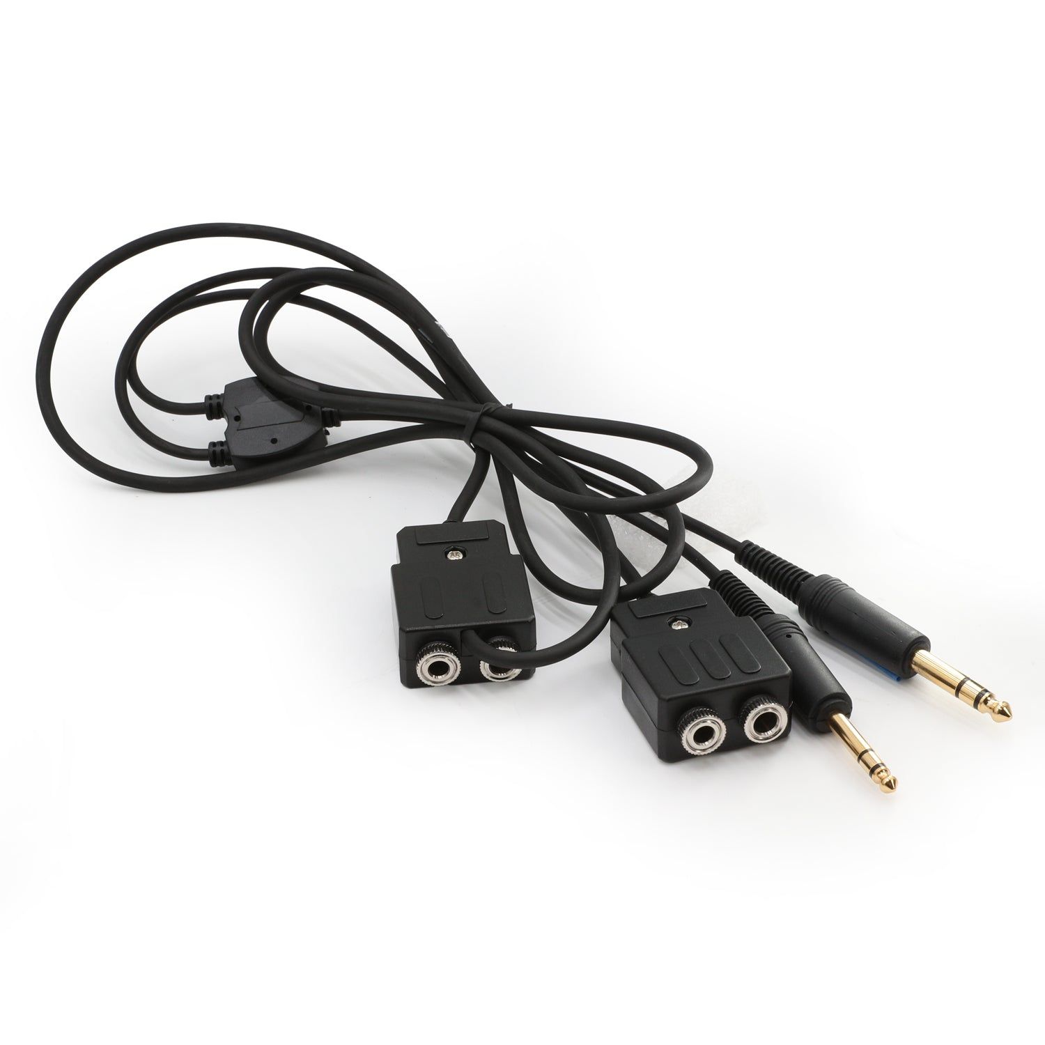General Aviation Pilot Headset Extension Splitter Cable