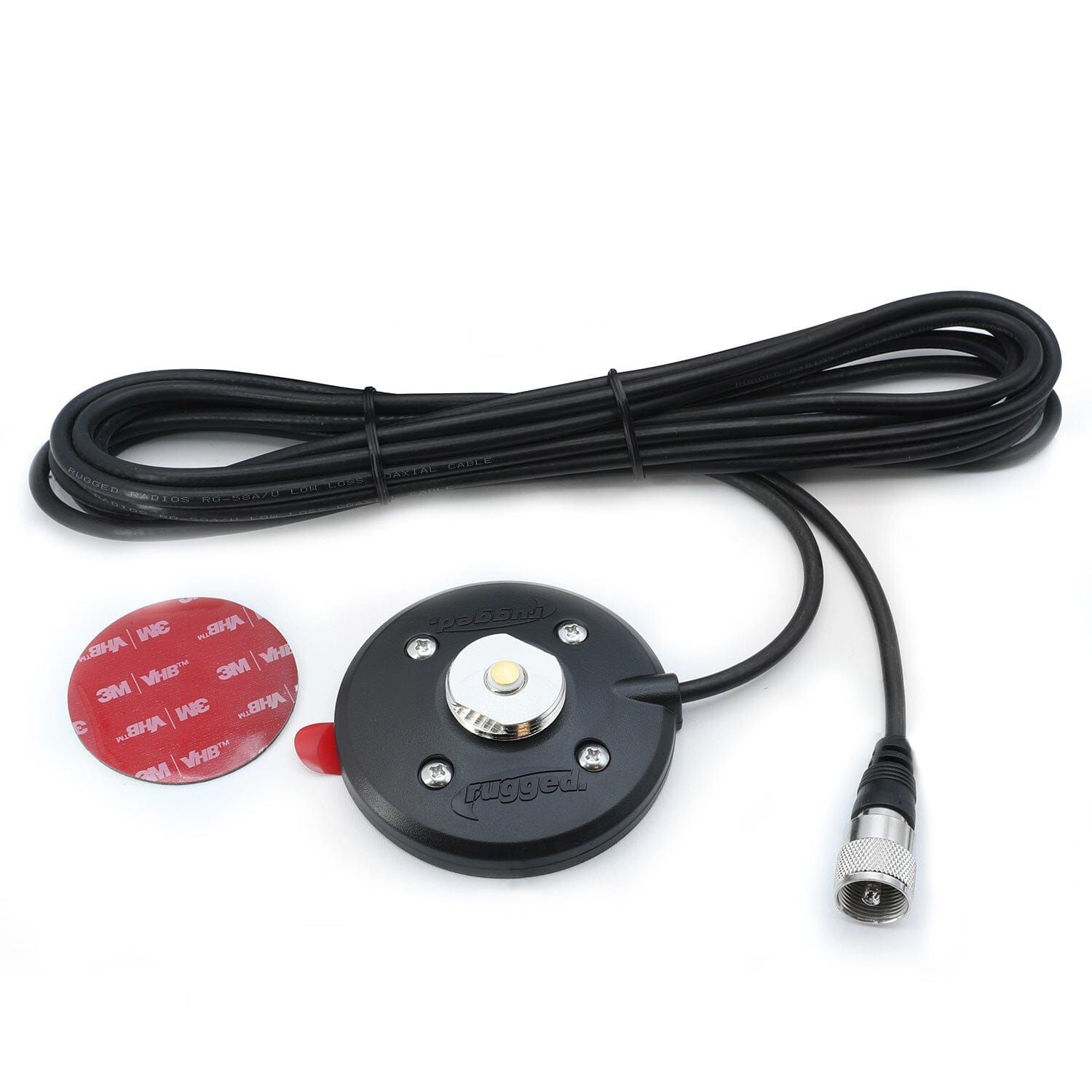 NMO - Adhesive Antenna Mount with 15 Coax Cable NMO - Adhesive Antenna Mount with 15 Coax Cable