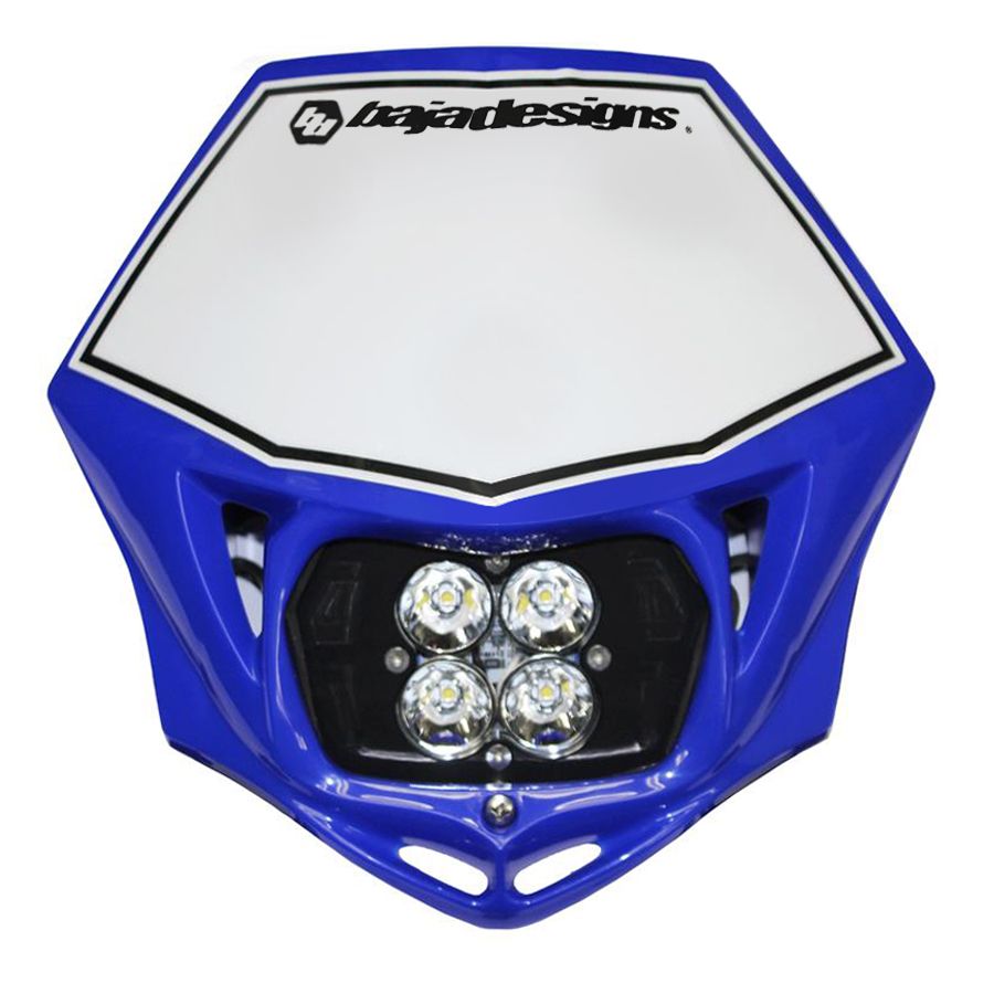 Motorcycle Headlight A/C LED Race Light Blue Squadron Pro Baja Designs Motorcycle Headlight A/C LED Race Light Blue Squadron Pro Baja Designs