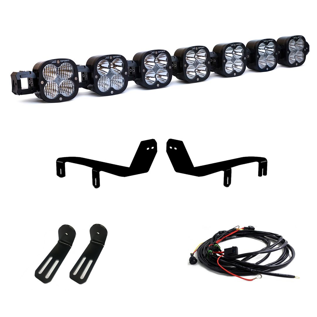 7 XL Linkable LED Light Kit For 17-19 Ford Super Duty Baja Designs 7 XL Linkable LED Light Kit For 17-19 Ford Super Duty Baja Designs
