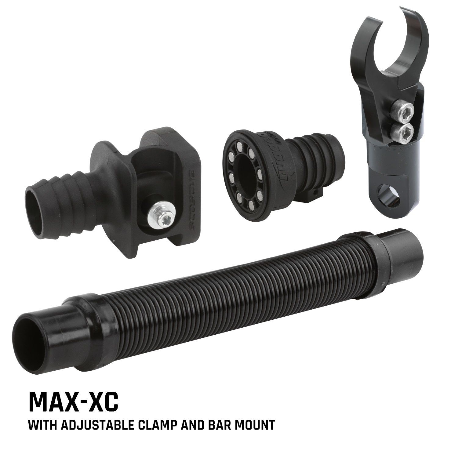 MAC-XC Magnetic Quick-Release for Helmet Air Pumper with 1.25  Bar Mount