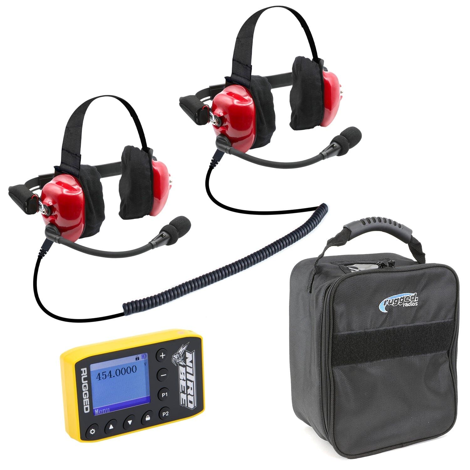 BUNDLE - H80 Track Talk Linkable Intercom Headset with NITRO BEE XTREME UHF Race Receiver and Carry Bag BUNDLE - H80 Track Talk Linkable Intercom Headset with NITRO BEE XTREME UHF Race Receiver and Carry Bag