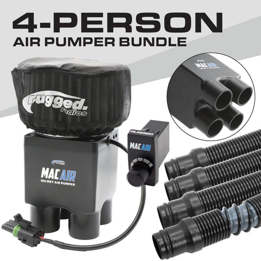 MAC Air 4-Person Helmet Air Pumper (Bundle) MAC Air 4-Person Helmet Air Pumper (Bundle)