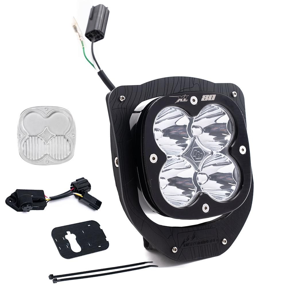 Husqvar XL80 D/C Headlight Kit w/ Dimmer 2024 FE350W FE 501W FE 450 Spot Clear Husqvar XL80 D/C Headlight Kit w/ Dimmer 2024 FE350W FE 501W FE 450 Spot Clear