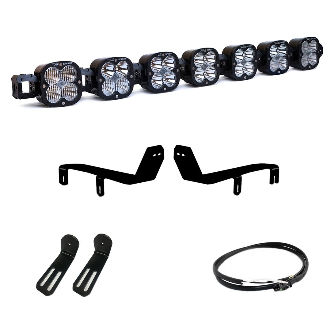 7 XL Linkable LED Light Kit For 17-19 Ford Super Duty w/Upfitter Baja Designs 7 XL Linkable LED Light Kit For 17-19 Ford Super Duty w/Upfitter Baja Designs