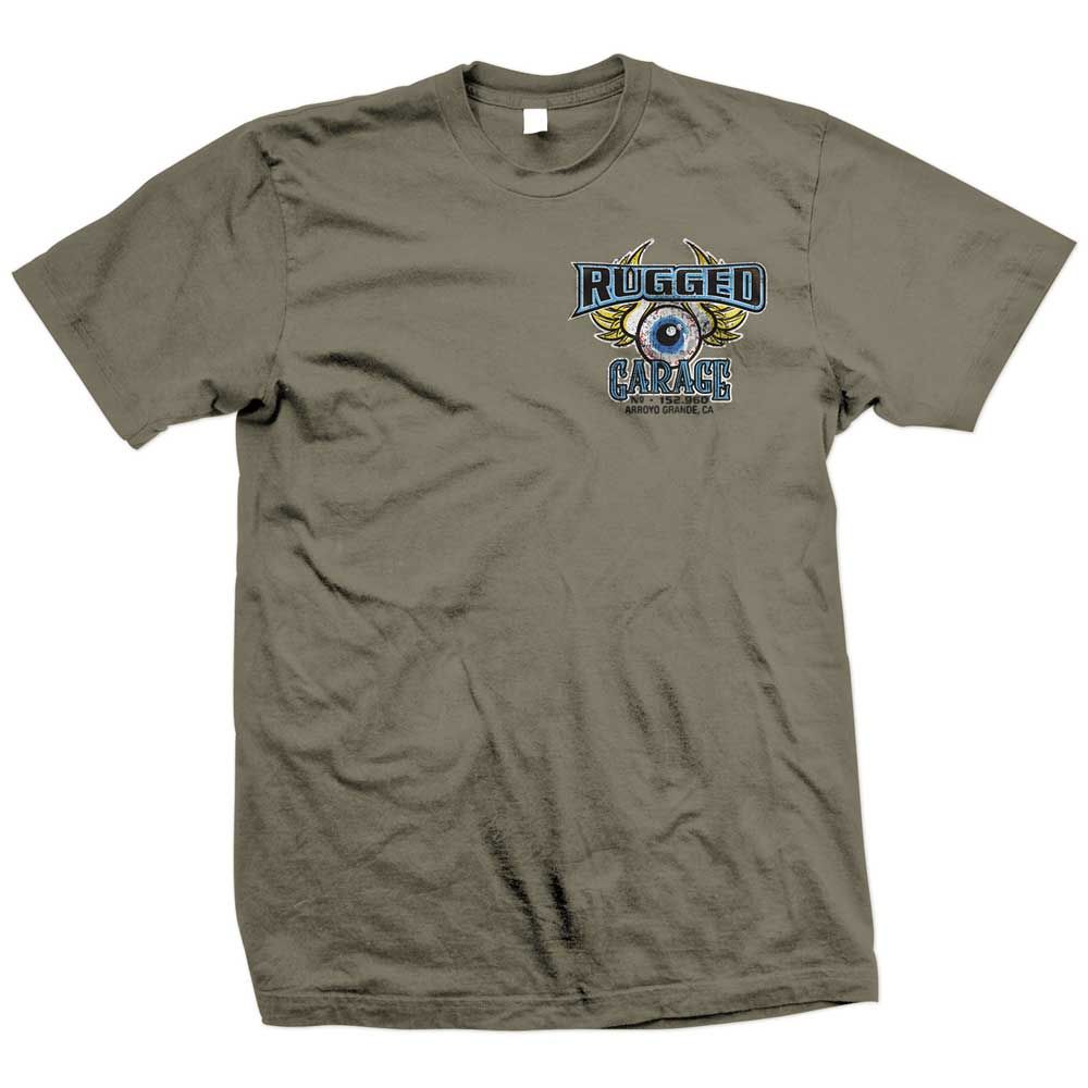 Rugged Radios GARAGE T-Shirt - Grey Medium Rugged Radios GARAGE T-Shirt - Grey Medium
