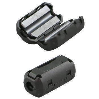 Clamp On RF Noise Reducing Filter Choke Clip Large (Up to 5mm)