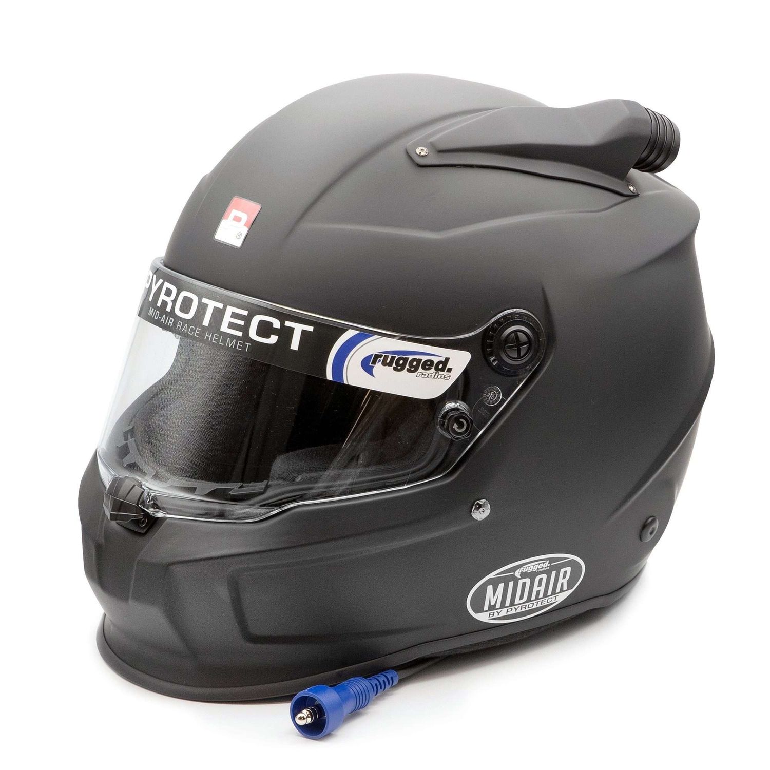 Pyrotect MIDAIR RACE Helmet Wired OFFROAD Medium