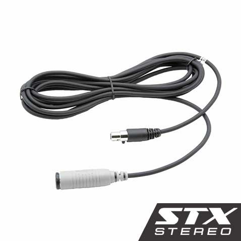 STX STEREO Straight Cable to Intercom (Select Length) 2  Feet