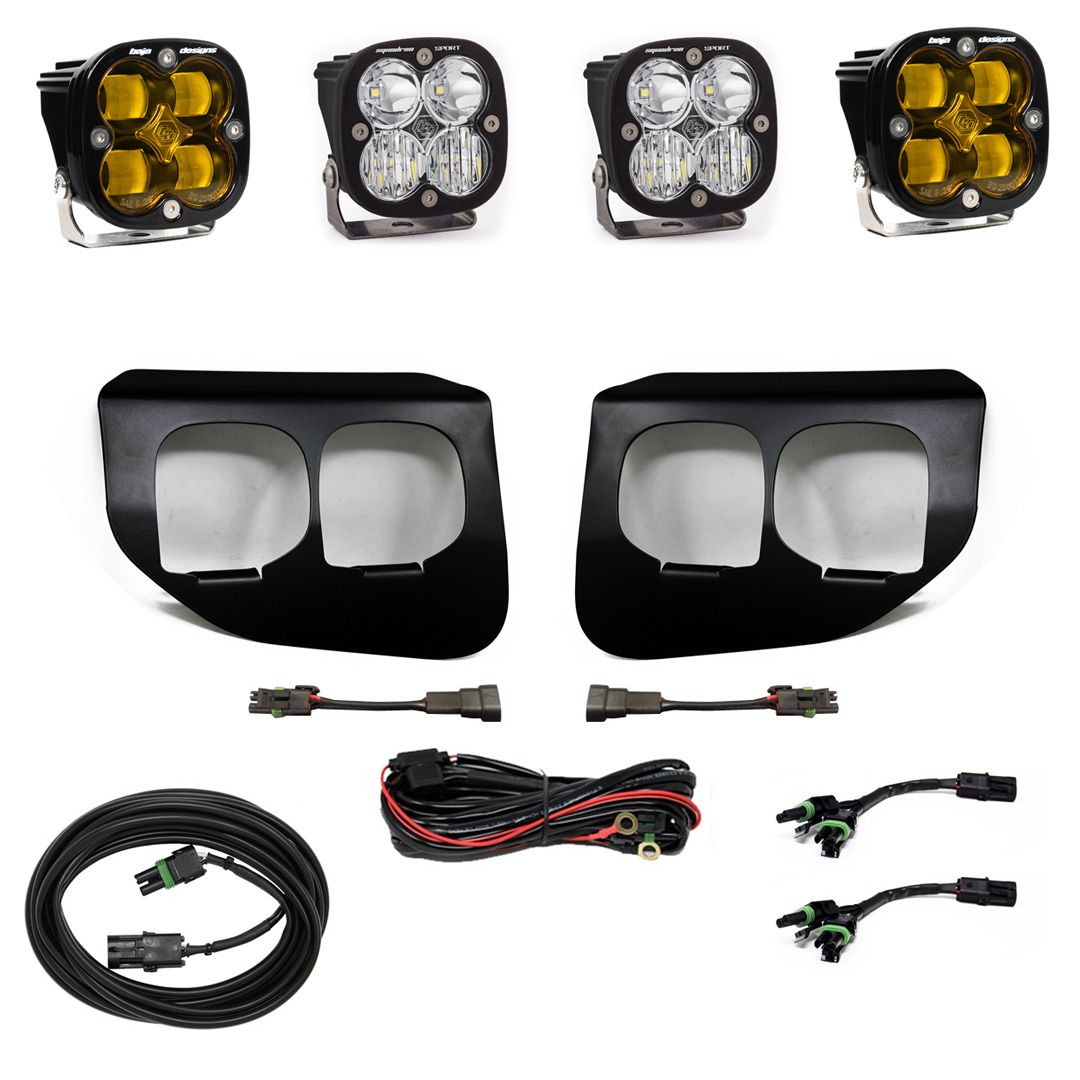 Ford Super Duty (20-22) Fog Lights Dual FPK Baja Amber SAE/Sport DC Baja Designs Ford Super Duty (20-22) Fog Lights Dual FPK Baja Amber SAE/Sport DC Baja Designs