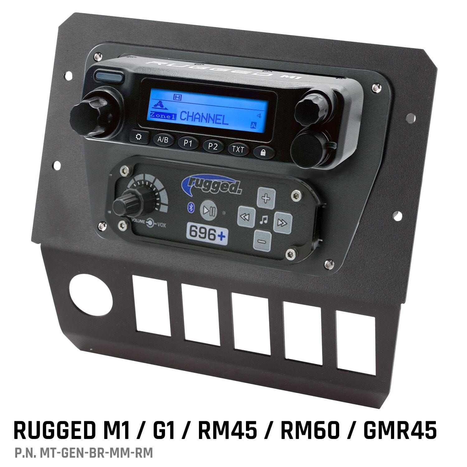 Polaris General Multi Mount Kit for Radio and Intercom Rugged M1/G1/G4/RM45/RM60/GMR45