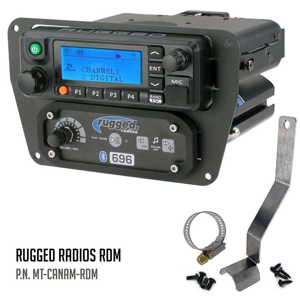 Can-Am Commander Intercom and Radio Mount Rugged RDM