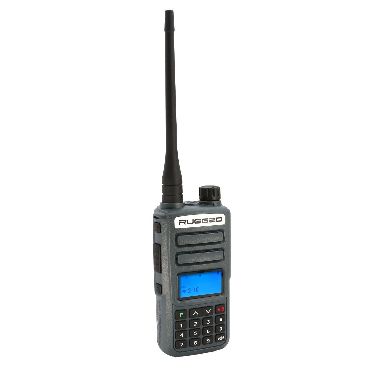 Rugged GMR2 PLUS - GMRS / FRS Two Way Handheld Radio Grey