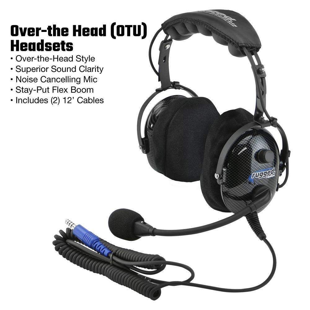 Single Seat Kit with Digital Radio Over-the-Head H22 Ultimate Headset