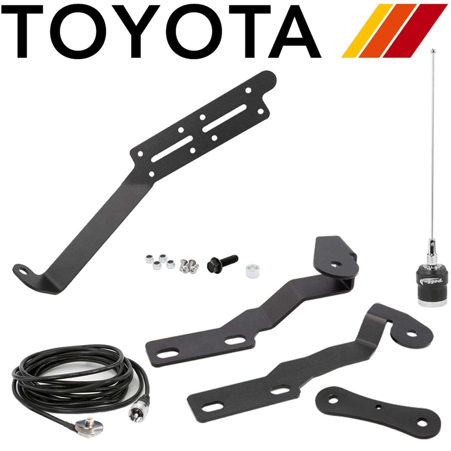 Toyota Tacoma 4Runner Sequoia Lexus Two-Way GMRS Mobile Radio Kit Rambler G4