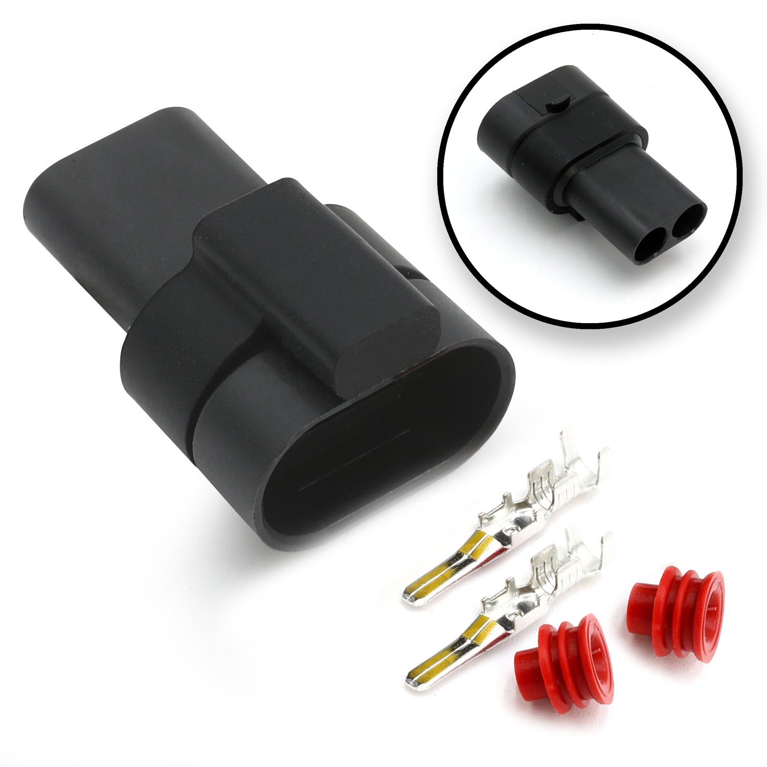 Waterproof Power Plug Connector Kit (Male) – Upgrade or Replacement Waterproof Power Plug Connector Kit (Male) – Upgrade or Replacement