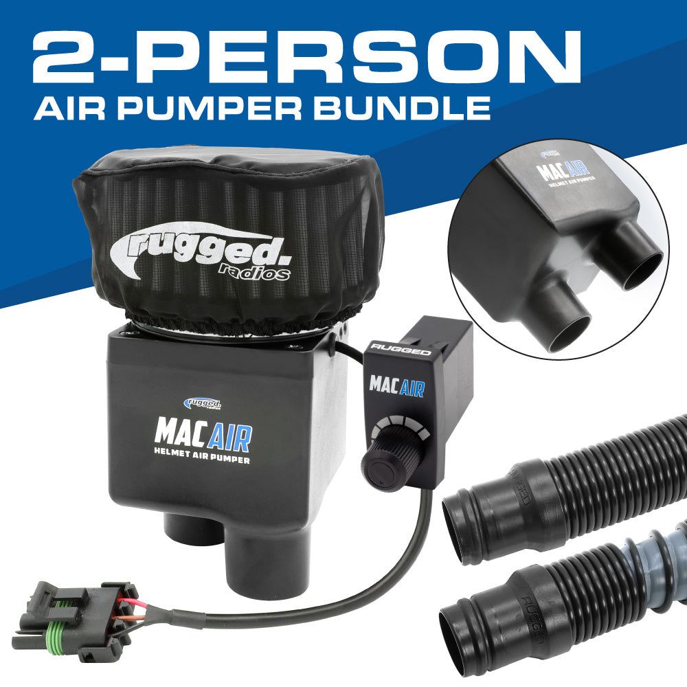 MAC Air 2-Person Helmet Air Pumper (Bundle) MAC Air 2-Person Helmet Air Pumper (Bundle)