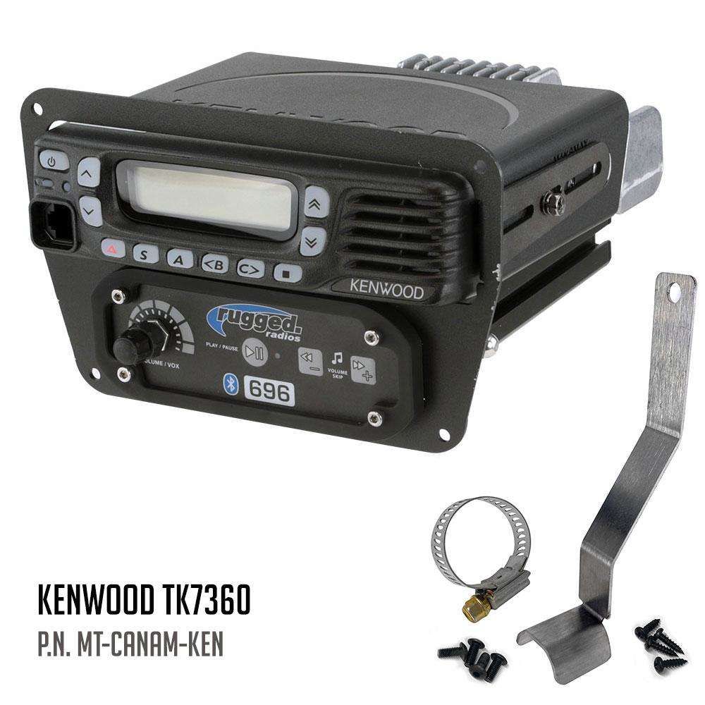 Can-Am Commander Intercom and Radio Mount Icom F5021